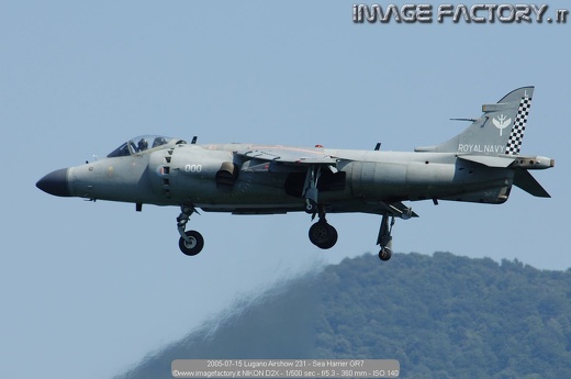 2005-07-15 Lugano Airshow 231 - Sea Harrier GR7